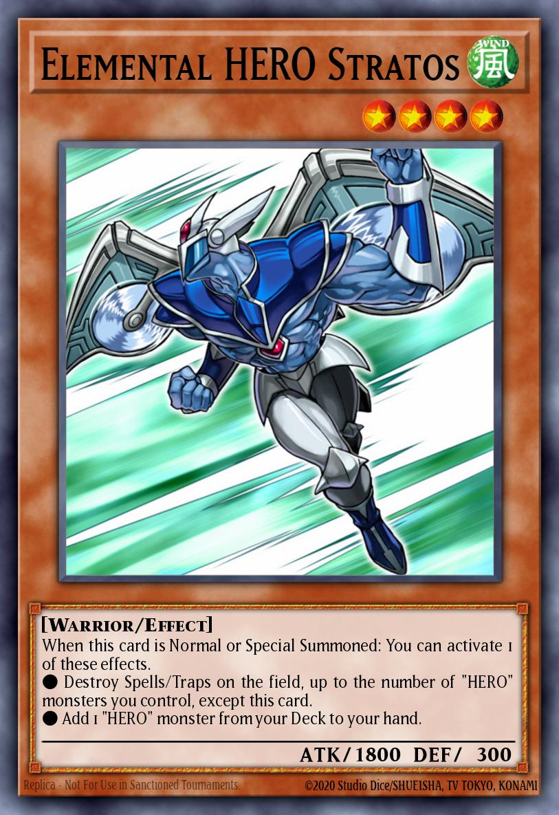Elemental HERO Stratos LCGX-EN024 – Legendary Collection 2: The Duel Academy Years Mega Pack