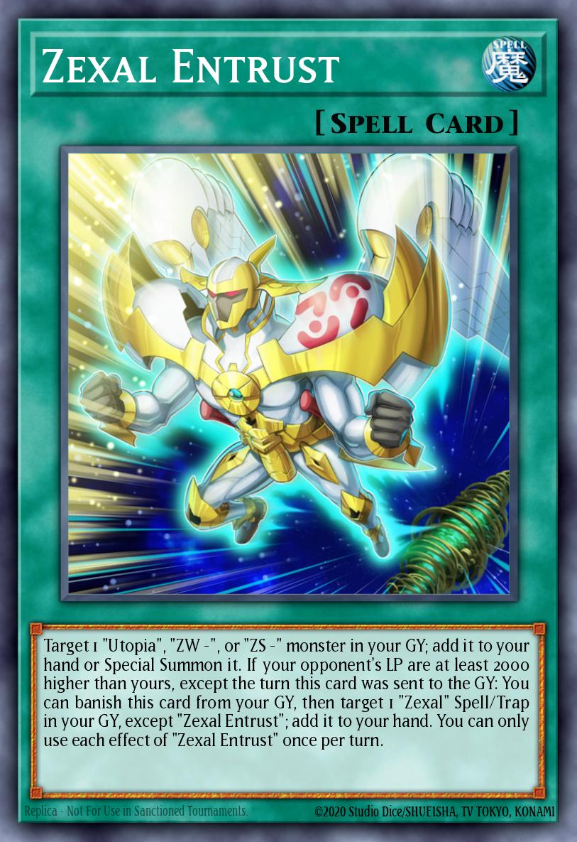 Zexal Entrust MP22-EN092 – 2022 Tin of the Pharaoh's Gods