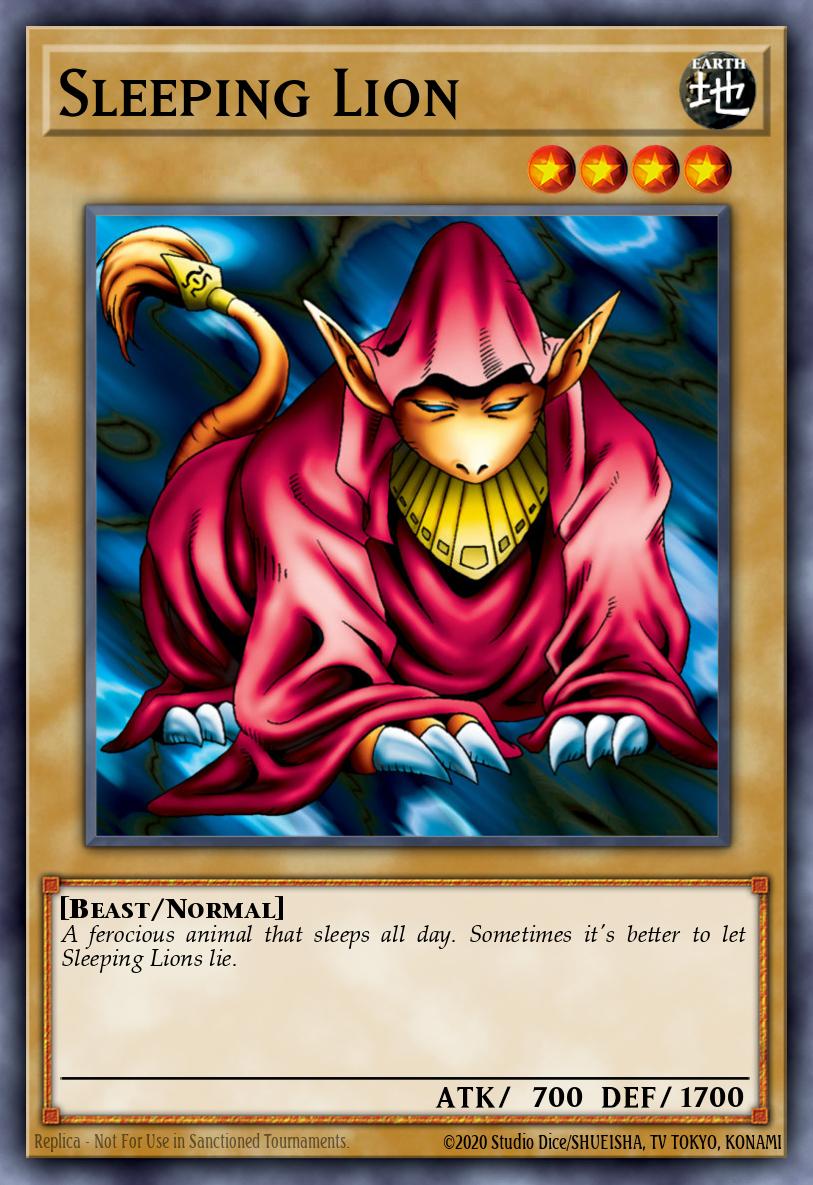 Sleeping Lion TP6-EN017 – Tournament Pack 6