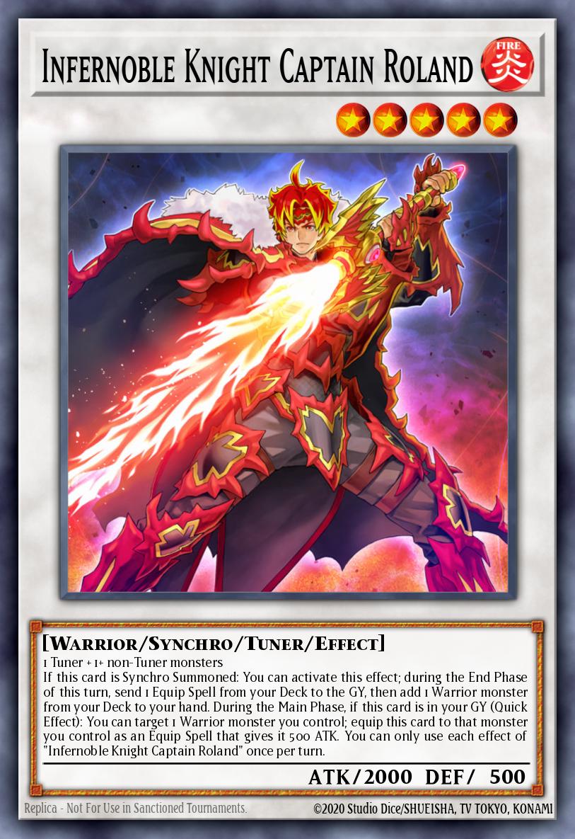 Infernoble Knight Captain Roland OP15-PT010 – OTS Tournament Pack 15 (POR)