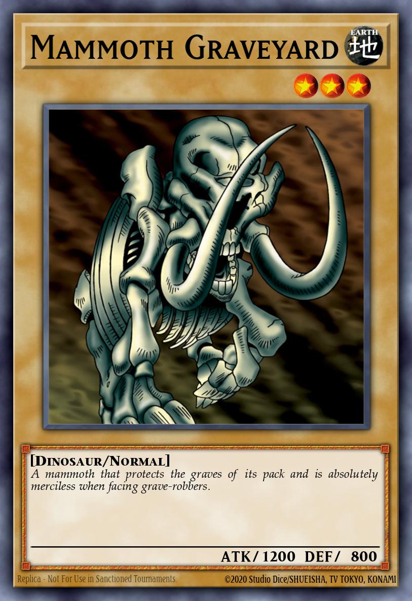 Mammoth Graveyard LOB-EN009 – Legend of Blue Eyes White Dragon