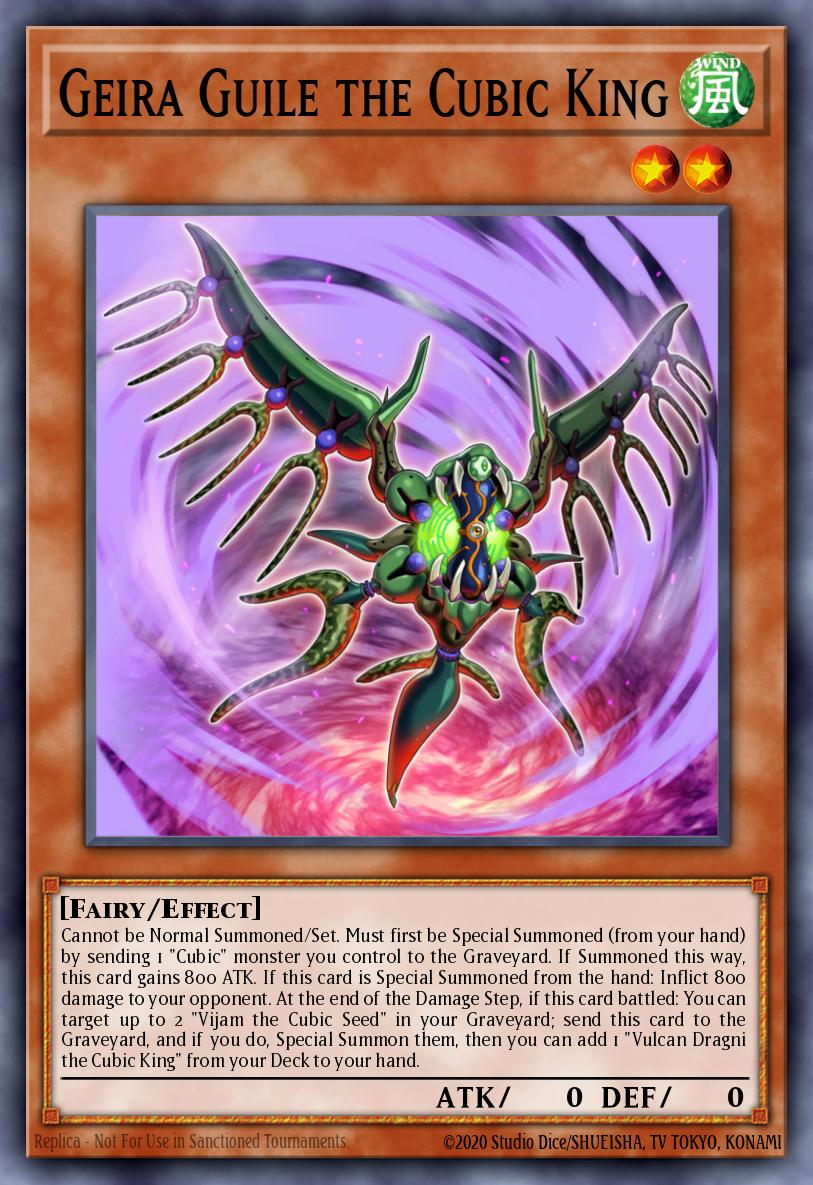 Geira Guile the Cubic King MVP1-ENG36 – Yu-Gi-Oh! The Dark Side of Dimensions Movie Pack: Gold Edition