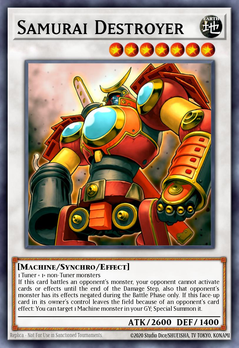 Samurai Destroyer OP26-EN008 – OTS Tournament Pack 26