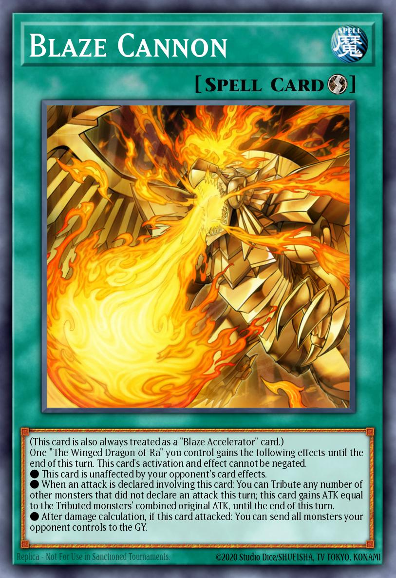 Blaze Cannon LED7-EN005 – Legendary Duelists: Rage of Ra
