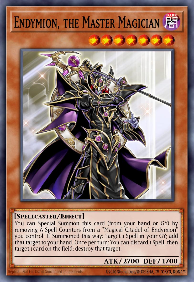 Endymion, the Master Magician SDSC-EN001 – Spellcaster's Command Structure Deck
