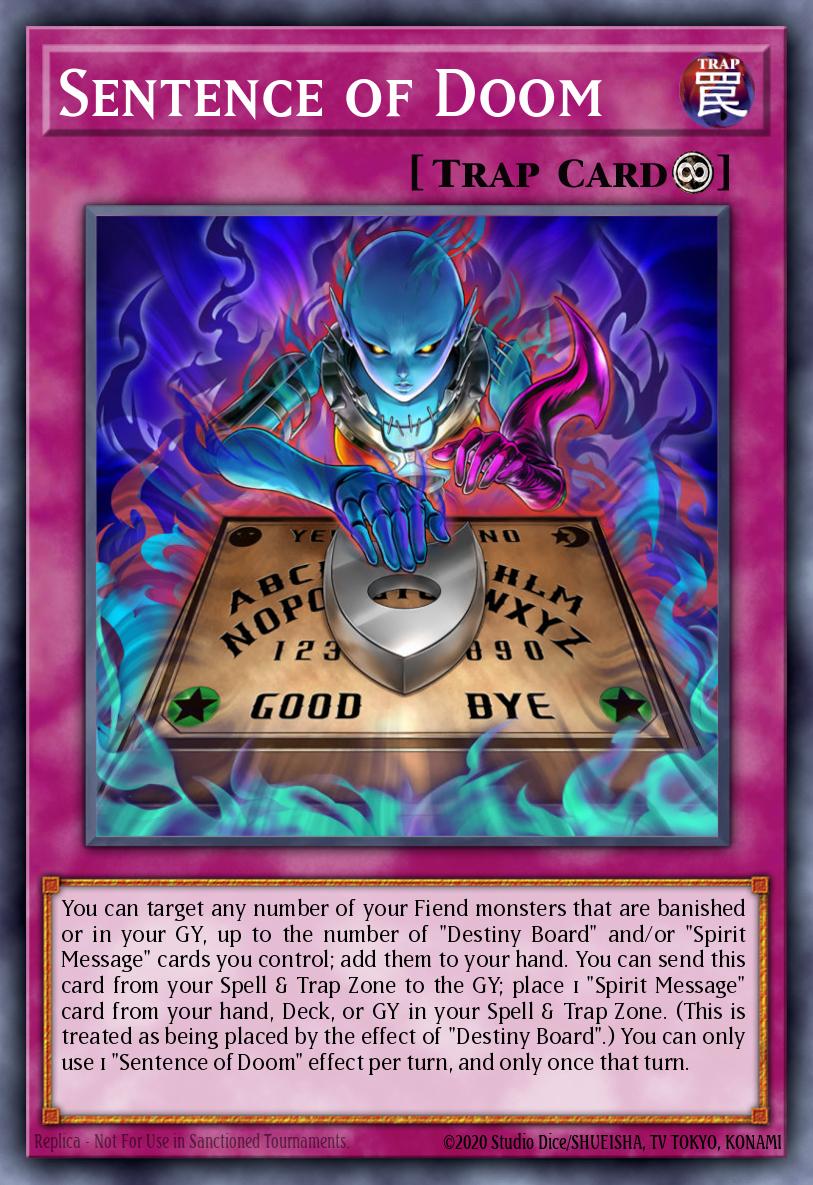 Sentence of Doom LDS3-EN021 – Legendary Duelists: Season 3