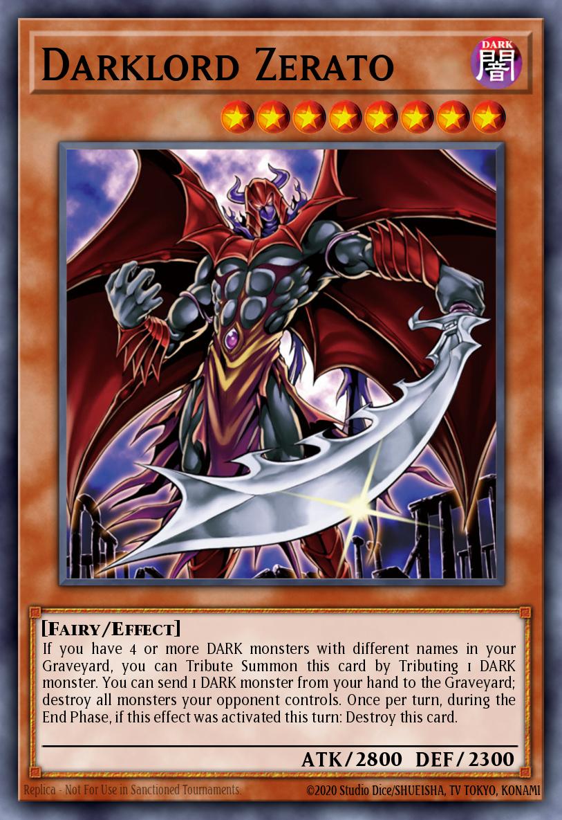 Darklord Zerato GLD4-EN022 – Gold Series 4: Pyramids Edition