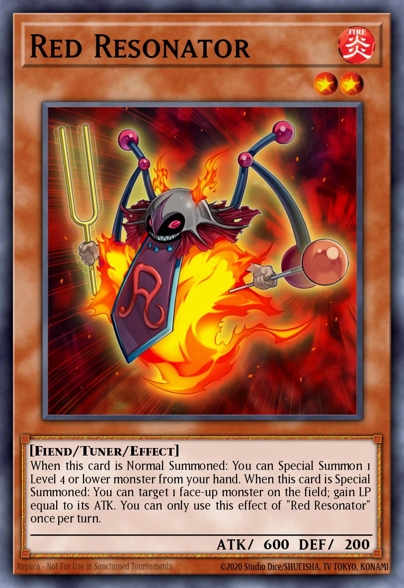 Red Resonator SDSB-EN020 – Structure Deck: Soulburner