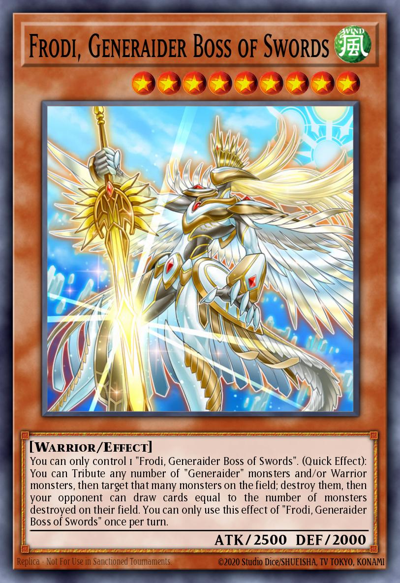 Frodi, Generaider Boss of Swords MYFI-EN028 – Mystic Fighters