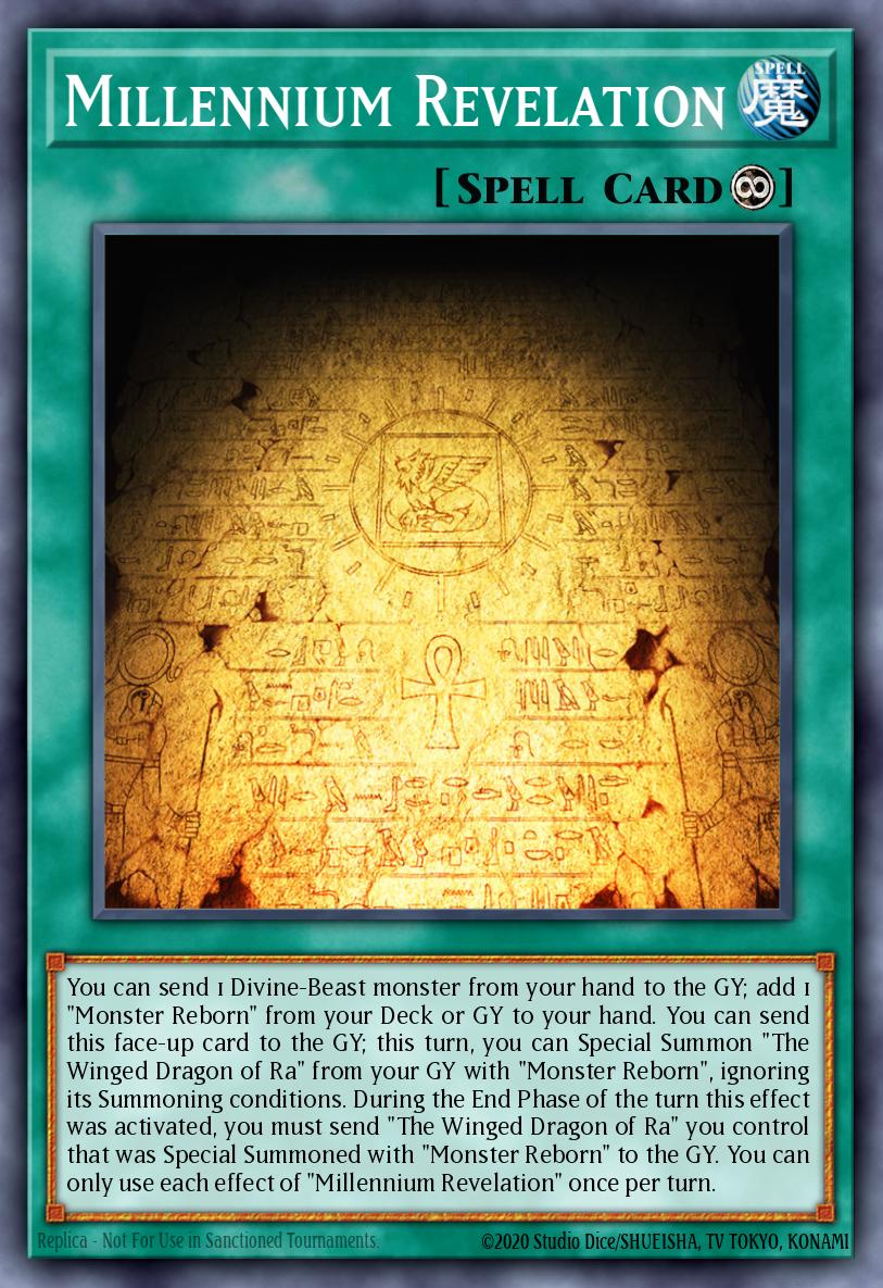 Millennium Revelation LED7-EN006 – Legendary Duelists: Rage of Ra