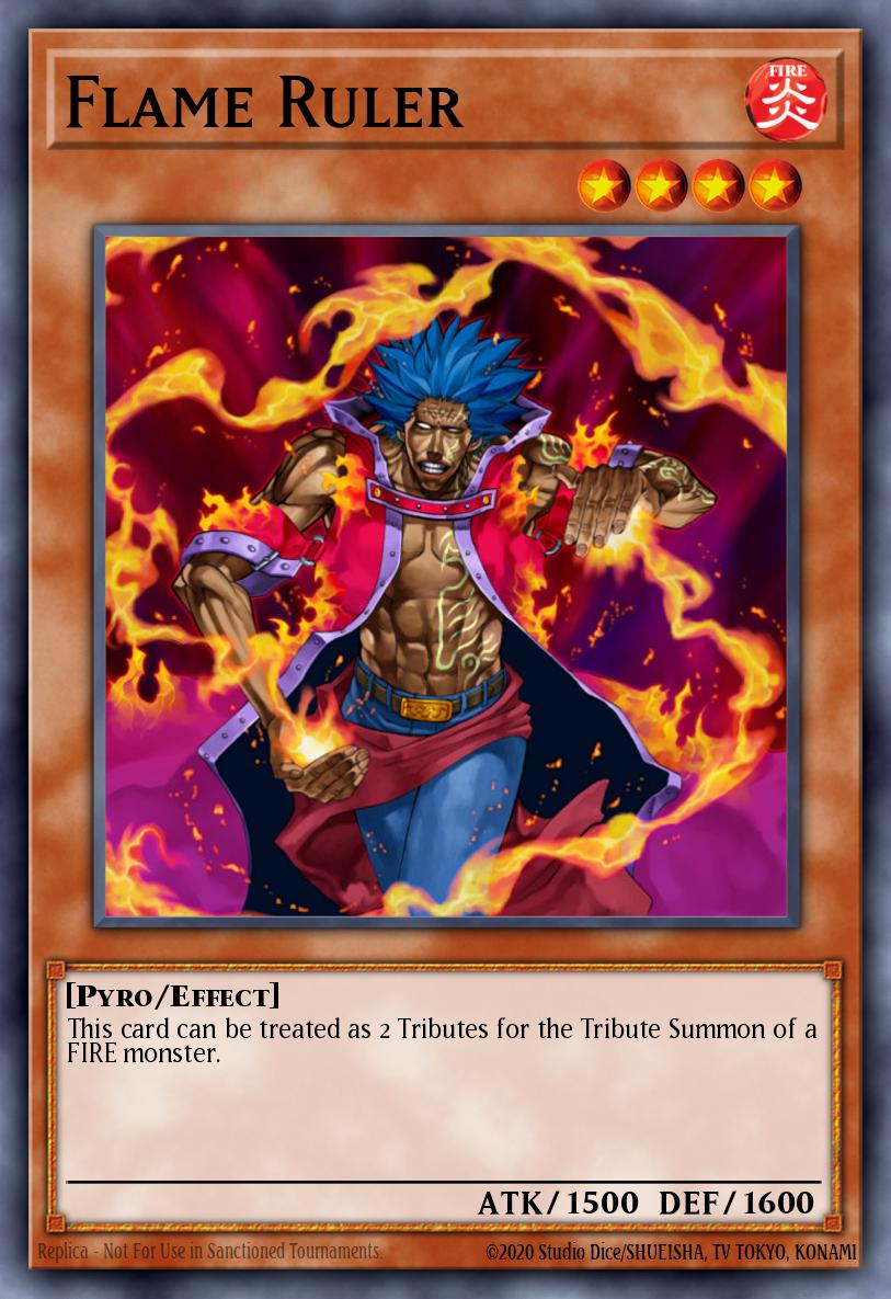 Flame Ruler SDRL-EN016 – Rise of the Dragon Lords Structure Deck