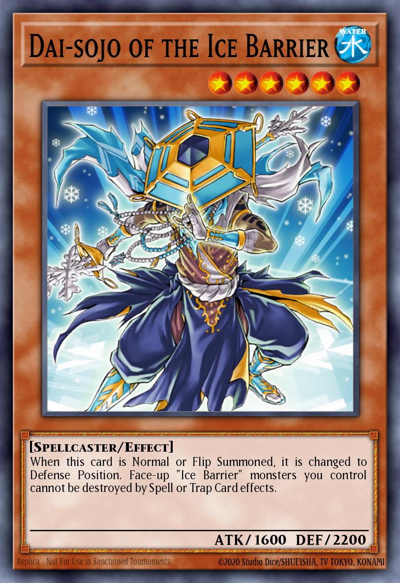 Dai-sojo of the Ice Barrier HA02-EN011 – Hidden Arsenal 2