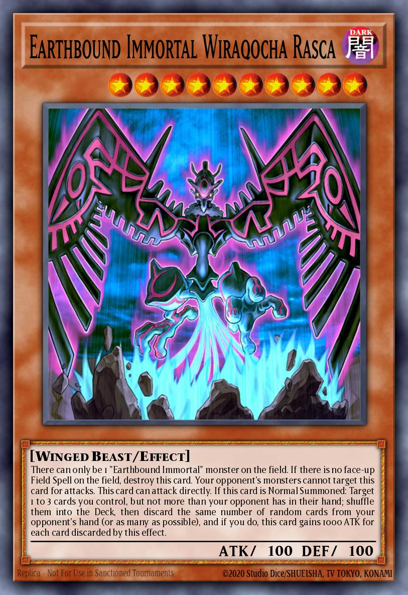 Earthbound Immortal Wiraqocha Rasca LDS3-EN044 – Legendary Duelists: Season 3