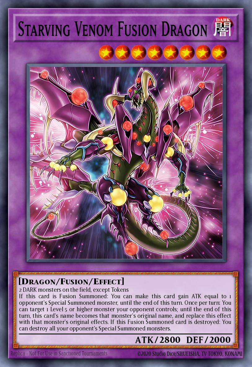 Starving Venom Fusion Dragon LED5-EN052 – Legendary Duelists: Immortal Destiny