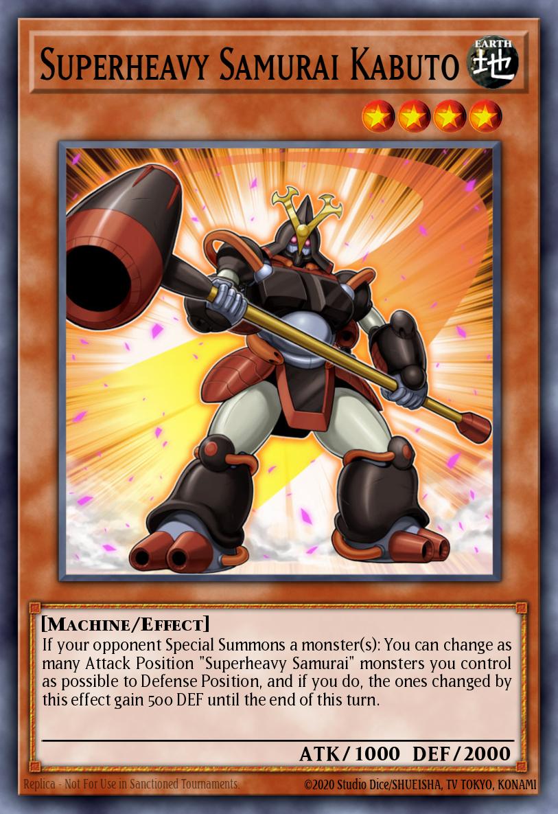 Superheavy Samurai Kabuto NECH-EN008 – The New Challengers
