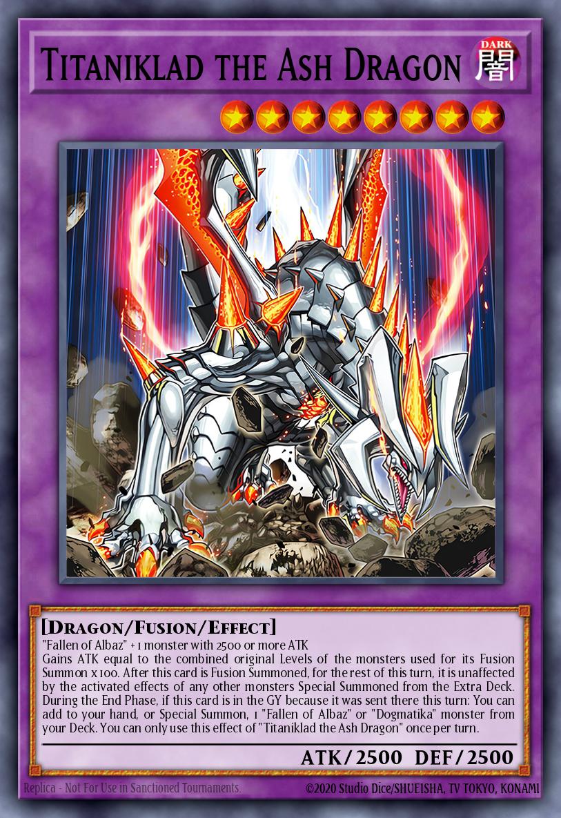 Titaniklad the Ash Dragon SDAZ-EN043 – Structure Deck: Albaz Strike
