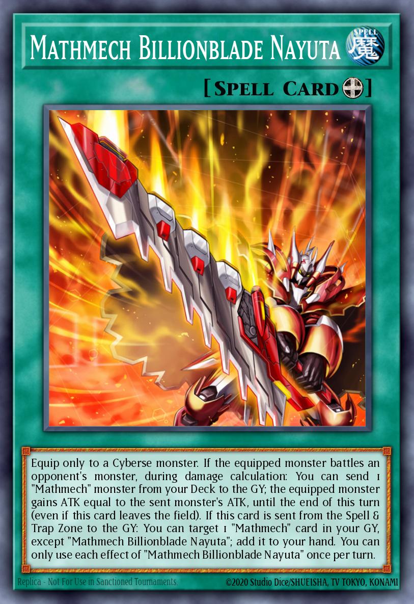 Mathmech Billionblade Nayuta MYFI-EN011 – Mystic Fighters
