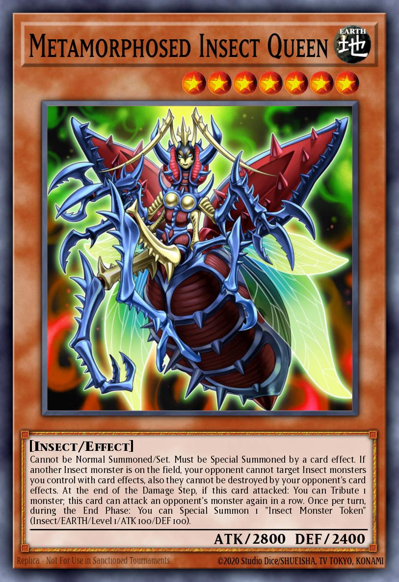 Metamorphosed Insect Queen LDS1-EN072 – Legendary Duelists: Season 1