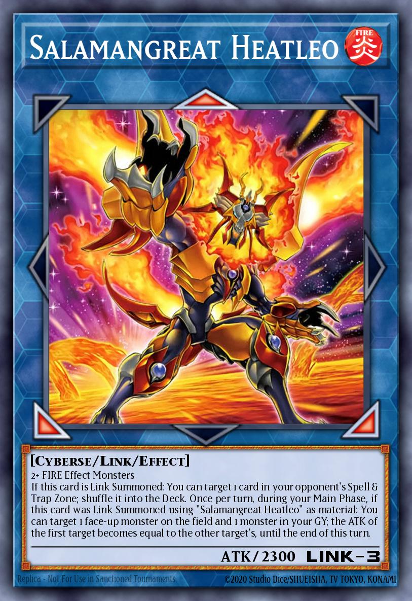 Salamangreat Heatleo SDSB-EN040 – Structure Deck: Soulburner
