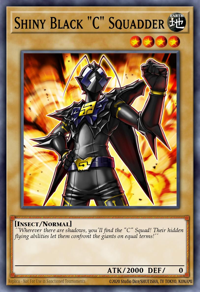 Shiny Black "C" Squadder IGAS-EN092 – Ignition Assault