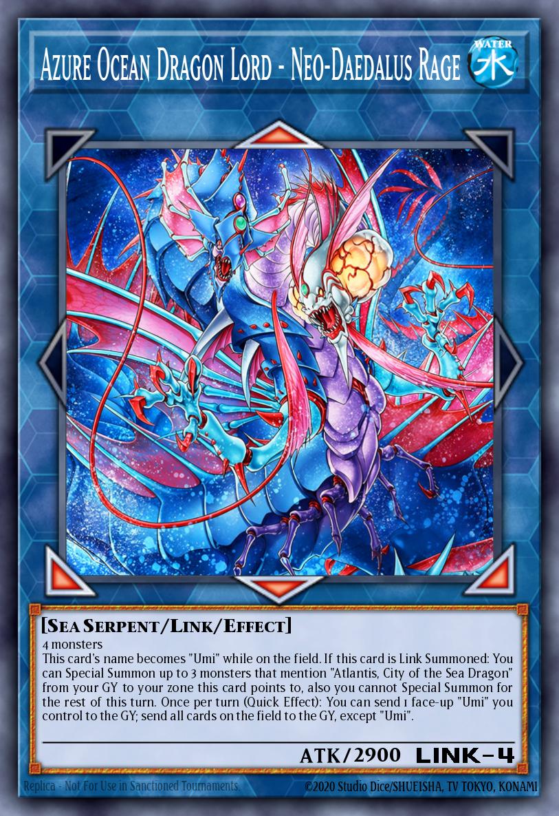 Azure Ocean Dragon Lord - Neo-Daedalus Rage BETB-EN046 – Beyond the Brave