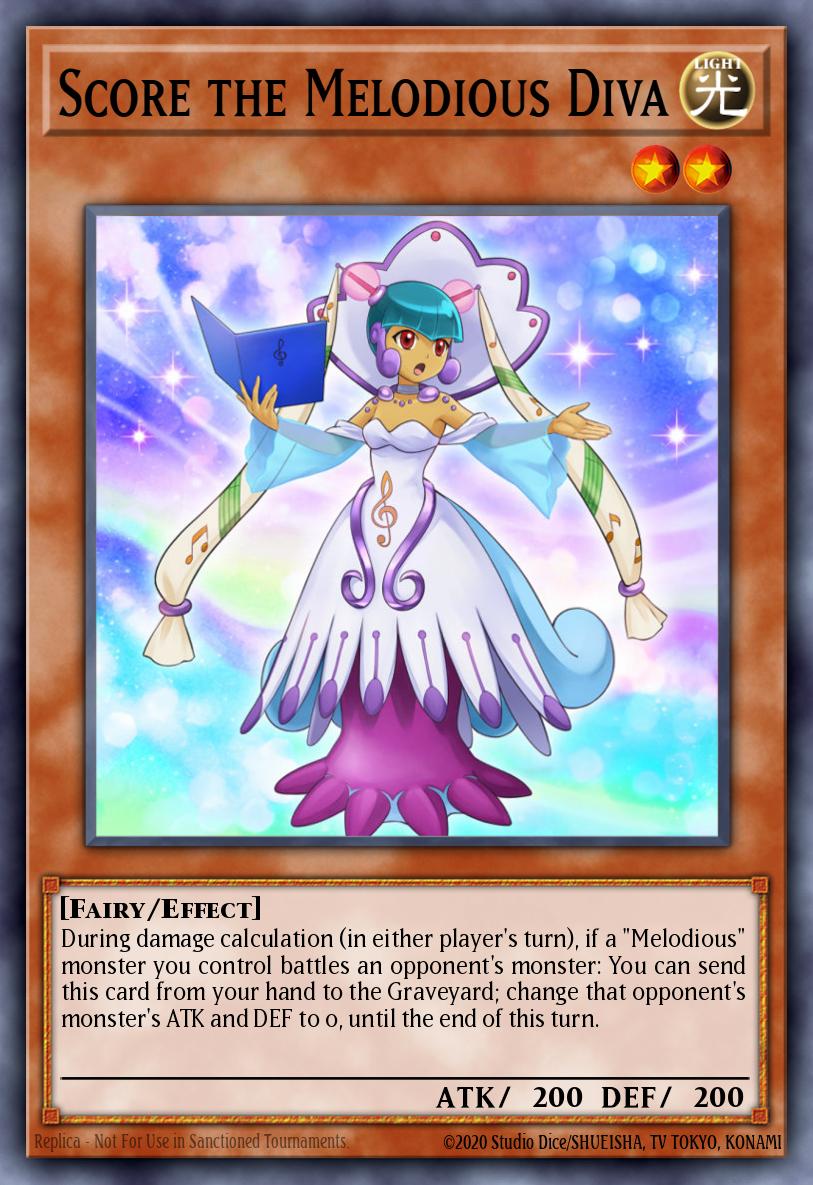 Score the Melodious Diva BOSH-EN013 – Breakers of Shadow