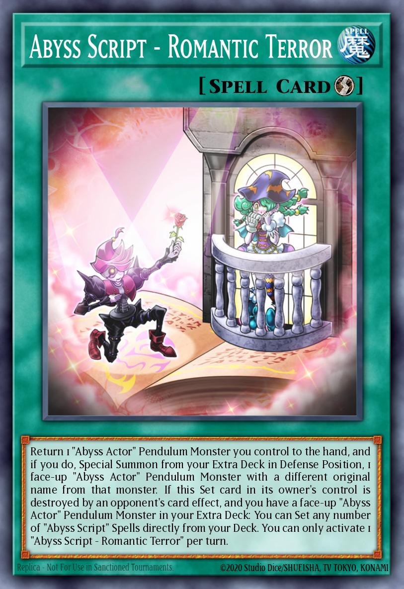 Abyss Script - Romantic Terror LDS2-EN062 – Legendary Duelists: Season 2