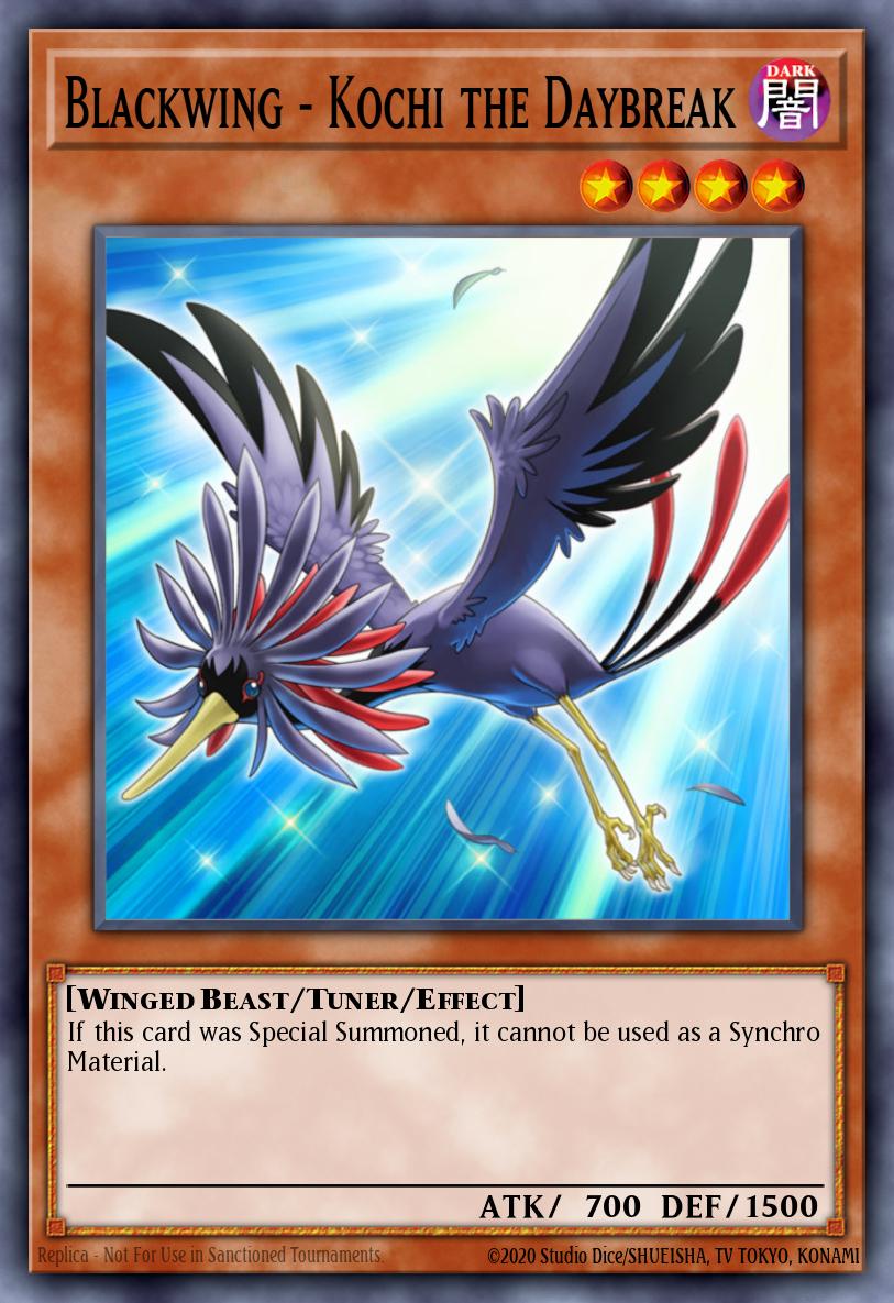 Blackwing - Kochi the Daybreak DP11-EN010 – Duelist Pack: Crow