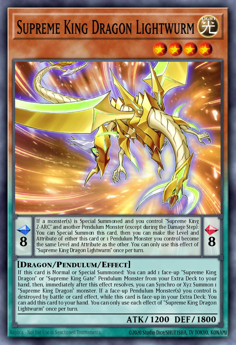 Supreme King Dragon Lightwurm AGOV-EN002 – Age of Overlord