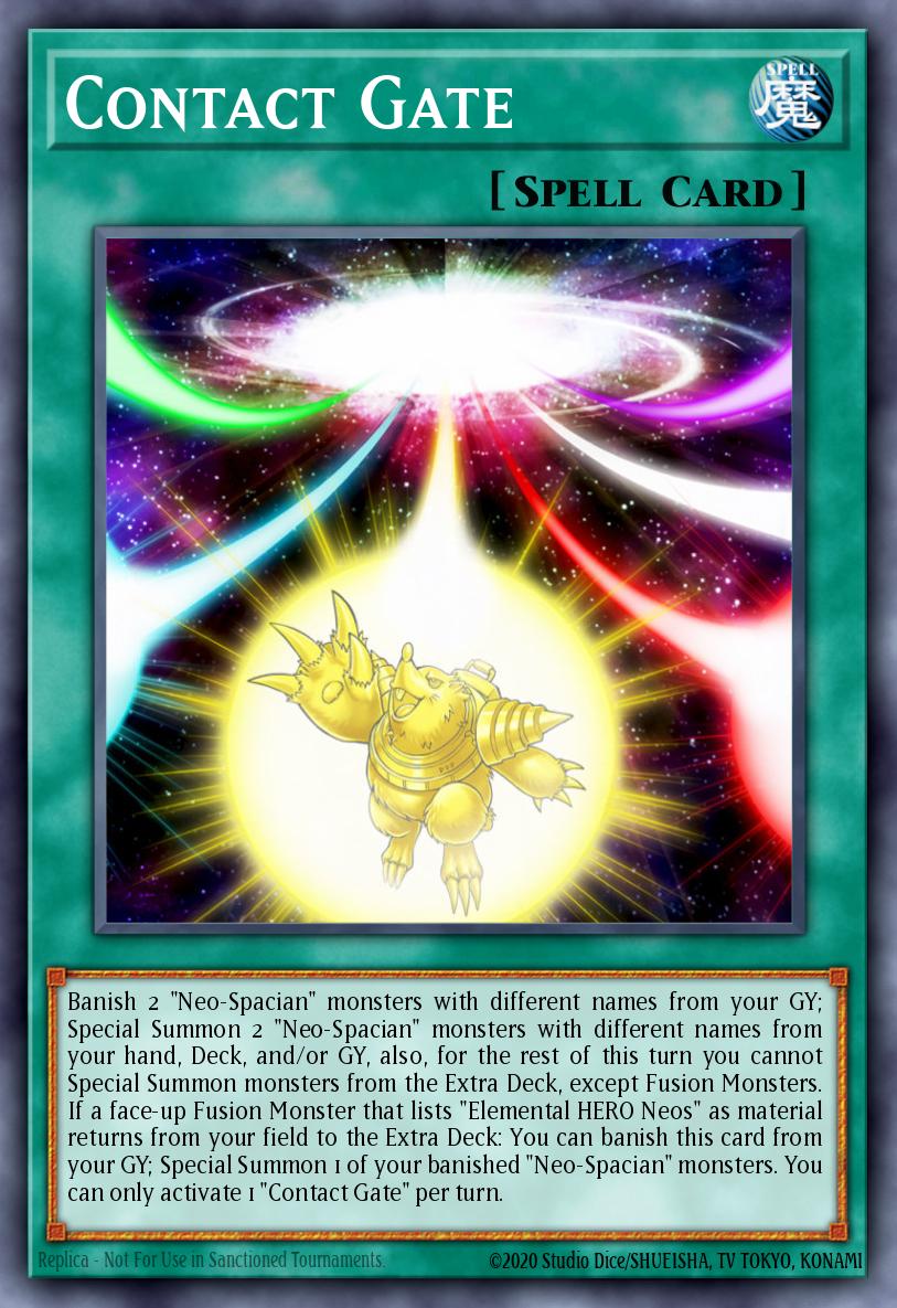 Contact Gate CYHO-ENSP1 – Cybernetic Horizon Sneak Peek Participation Card