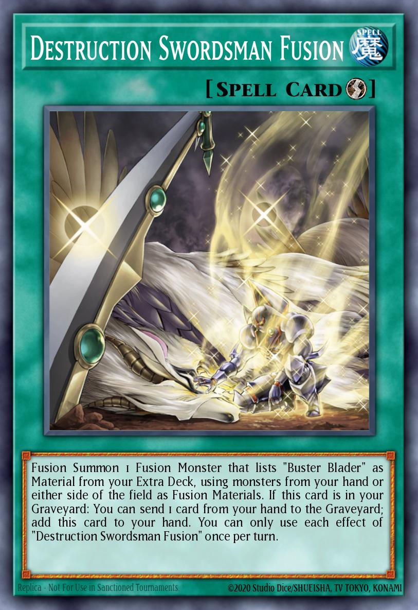 Destruction Swordsman Fusion SBCB-EN015 – Speed Duel: Battle City Box