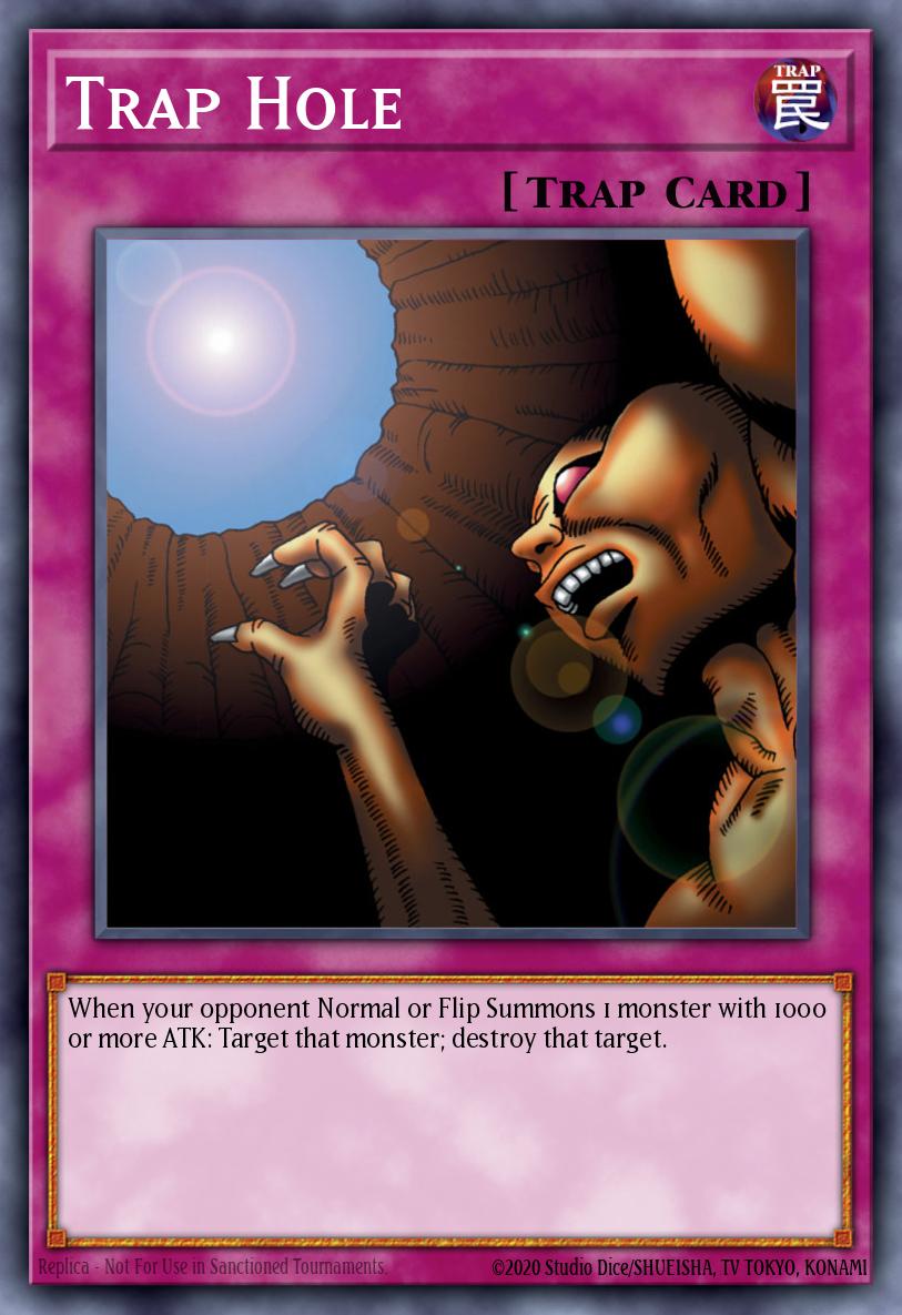 Trap Hole LOB-EN058 – Legend of Blue Eyes White Dragon