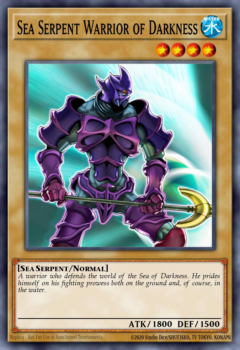 Sea Serpent Warrior of Darkness IOC-EN059 – Invasion of Chaos