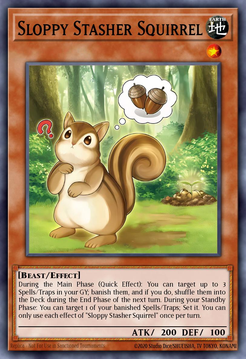 Sloppy Stasher Squirrel MZMU-EN036 – Maze of Muertos