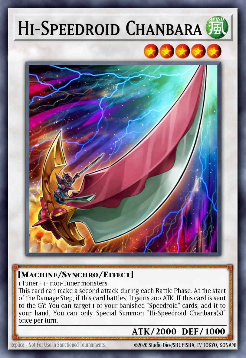 Hi-Speedroid Chanbara LAVD-ENS25 – Legendary Arc-V Decks