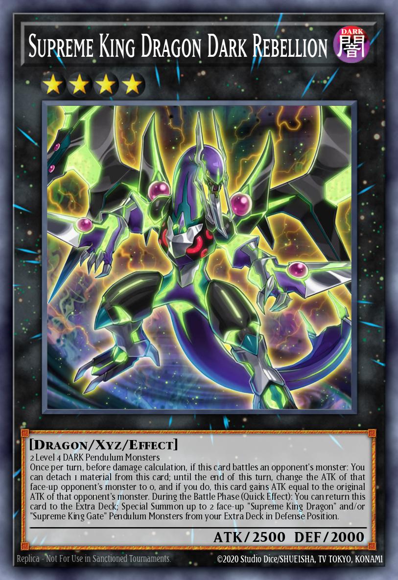 Supreme King Dragon Dark Rebellion MZMI-EN060 – Maze of Millennia