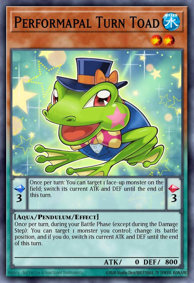 Performapal Turn Toad MP15-EN066 – 2015 Mega-Tin Mega Pack