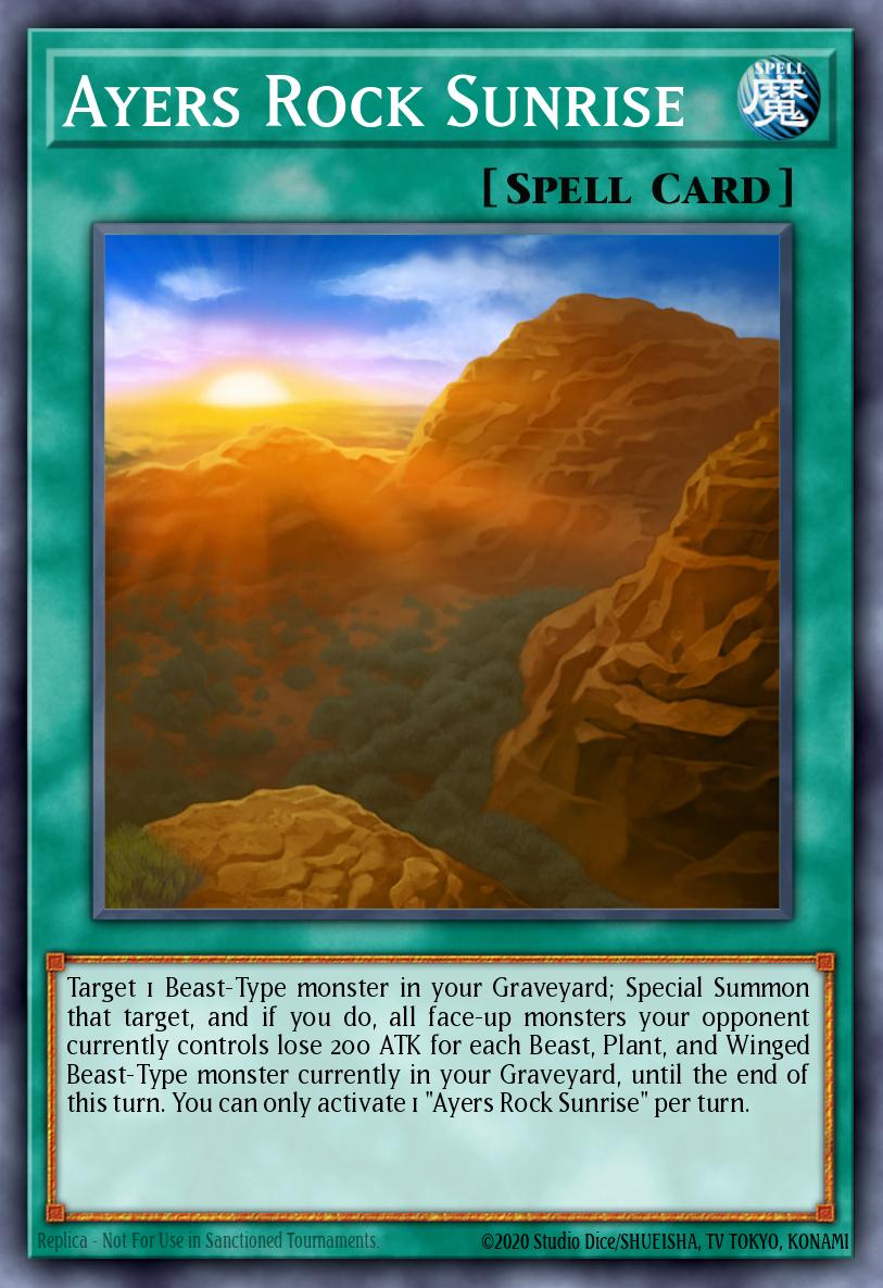 Ayers Rock Sunrise BP03-EN183 – Battle Pack 3: Monster League