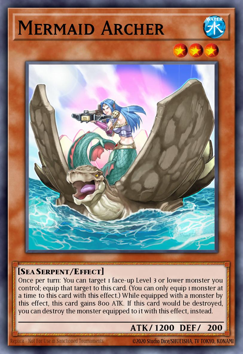 Mermaid Archer SDRE-EN011 – Realm of the Sea Emperor Structure Deck