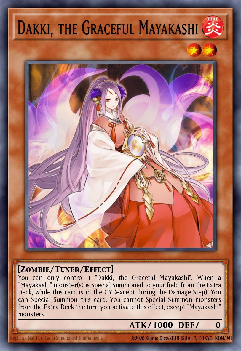 Dakki, the Graceful Mayakashi HISU-EN027 – Hidden Summoners