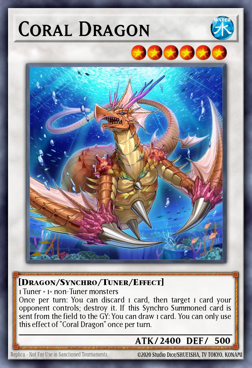 Coral Dragon RA02-EN031 – 25th Anniversary Rarity Collection II