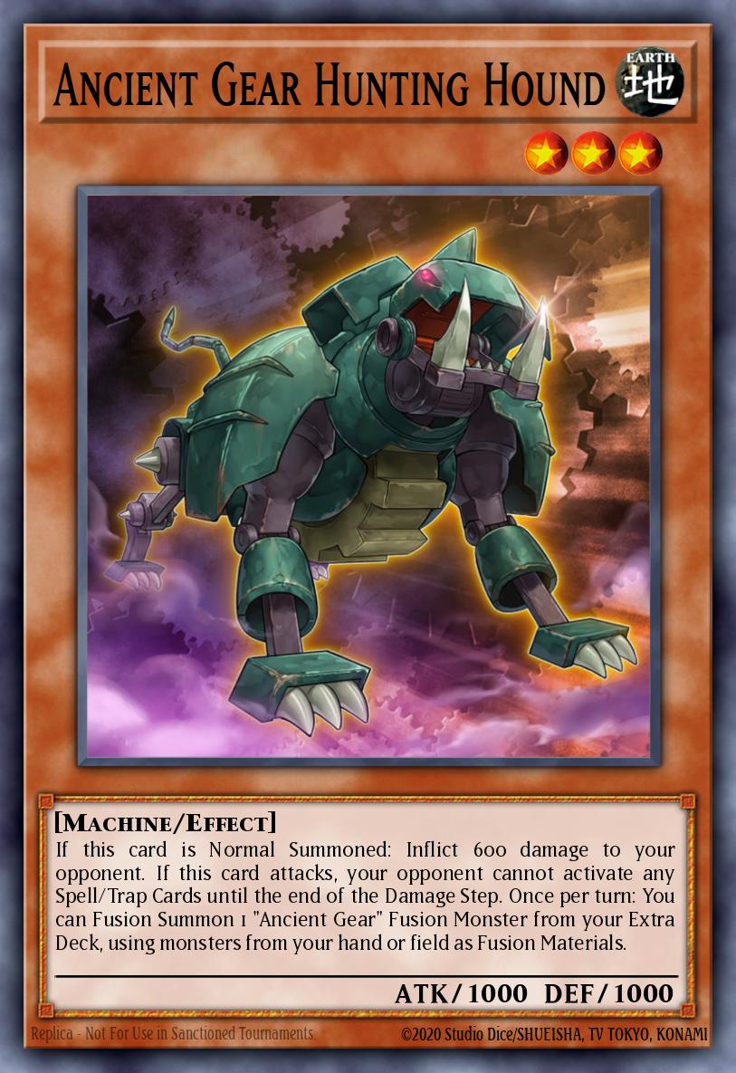 Ancient Gear Hunting Hound RATE-EN013 – Raging Tempest