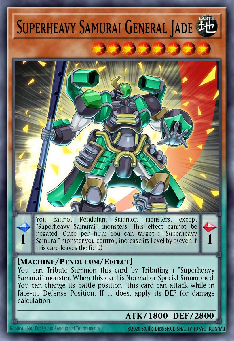 Superheavy Samurai General Jade BOSH-EN010 – Breakers of Shadow