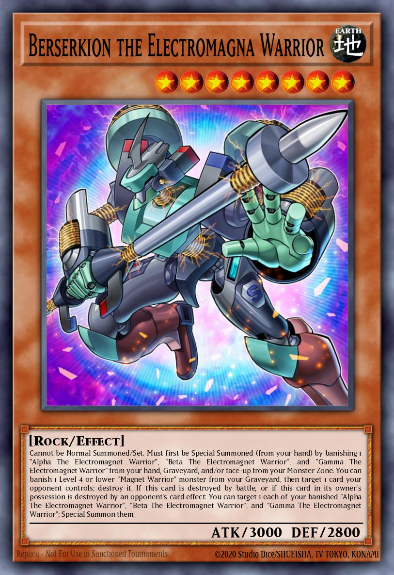 Berserkion the Electromagna Warrior SDMY-EN004 – Structure Deck: Yugi Muto