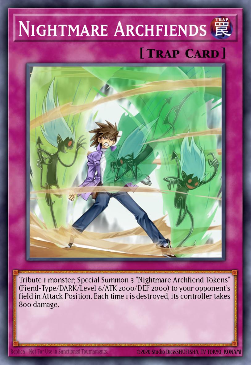 Nightmare Archfiends SR04-EN035 – Dinosmasher's Fury Structure Deck