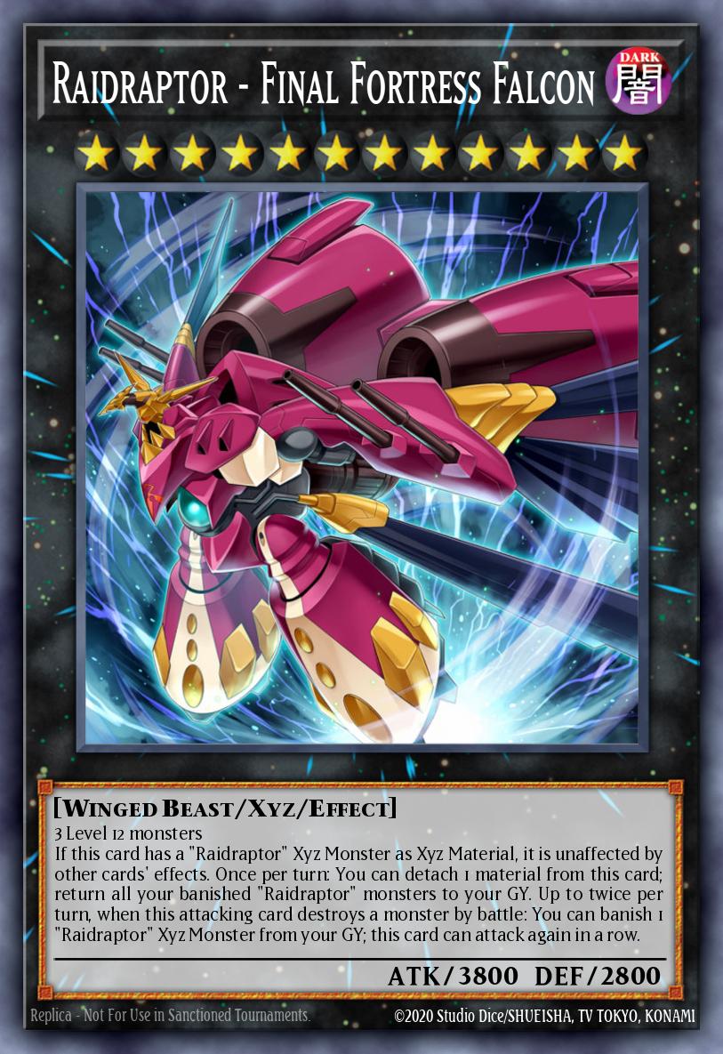 Raidraptor - Final Fortress Falcon BLLR-EN015 – Battles of Legend: Light's Revenge