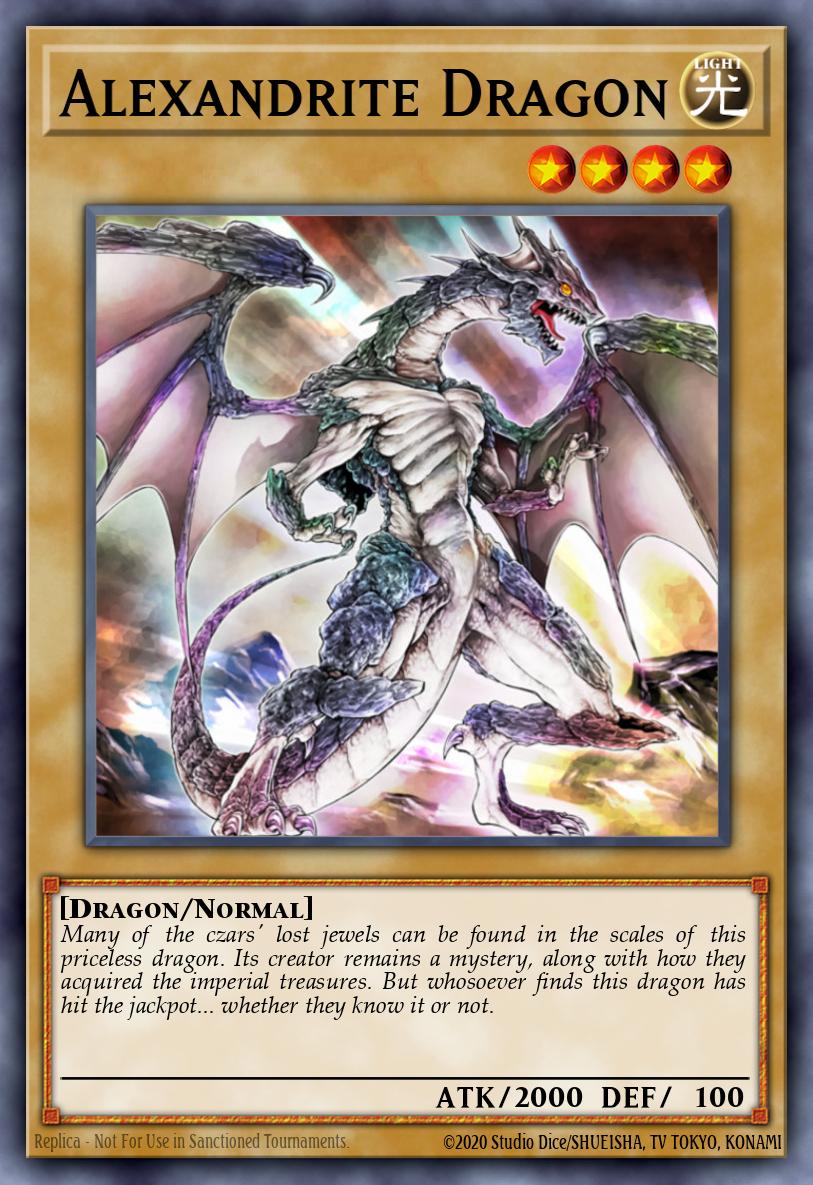 Alexandrite Dragon YS15-ENY01 – 2-Player Starter Deck: Yuya & Declan
