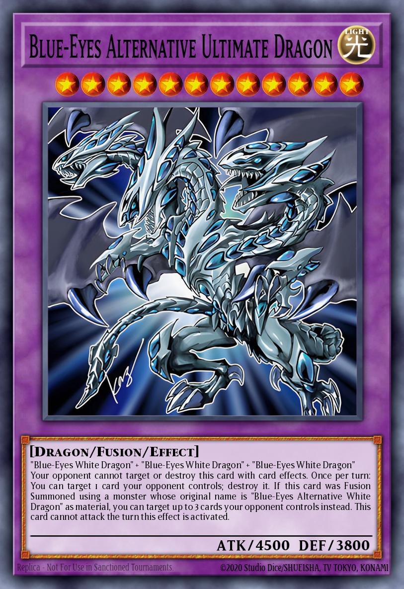 Blue-Eyes Alternative Ultimate Dragon TN19-EN001 – 2019 Gold Sarcophagus Tin