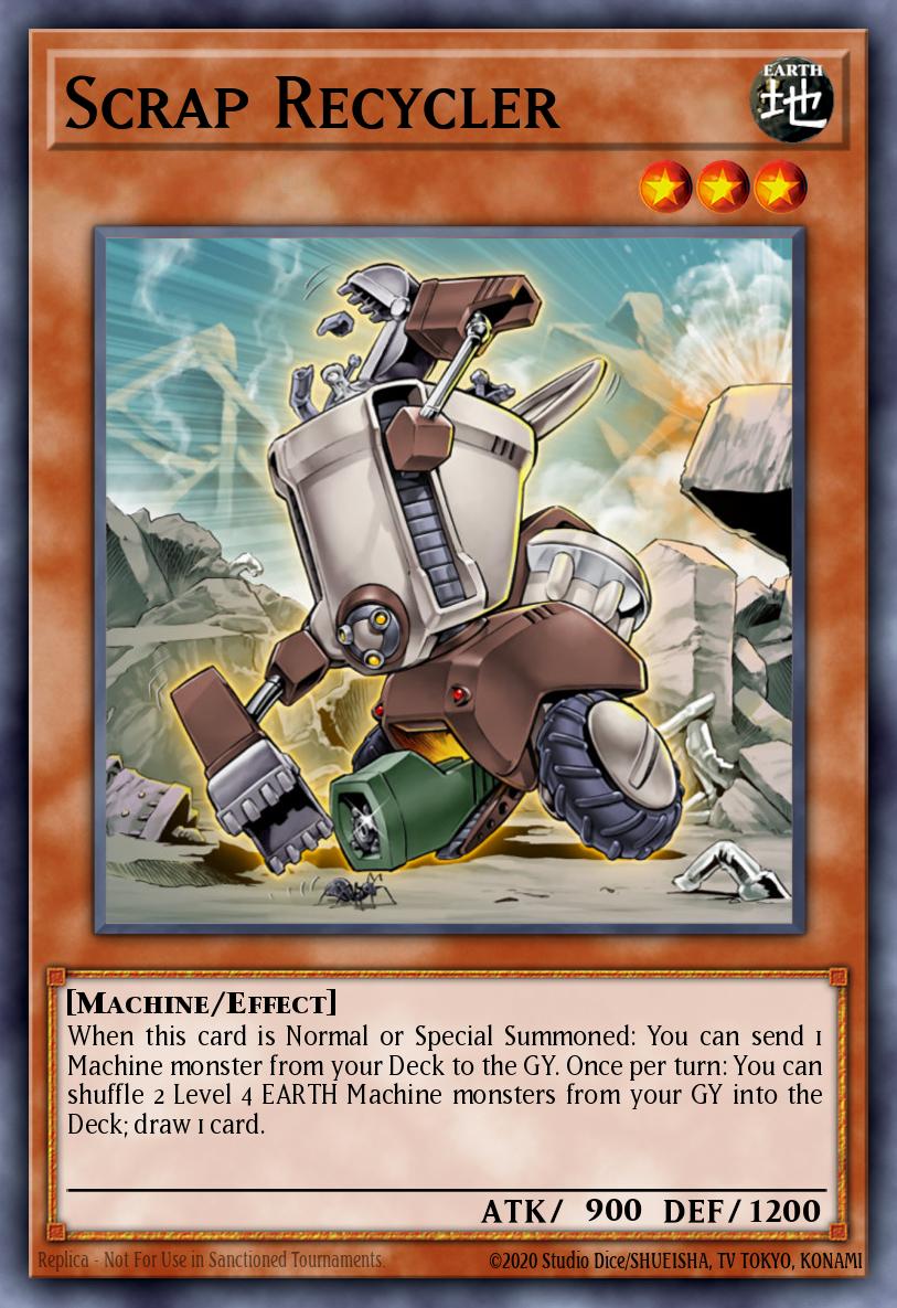 Scrap Recycler SDMM-EN004 – Machina Mayhem Structure Deck