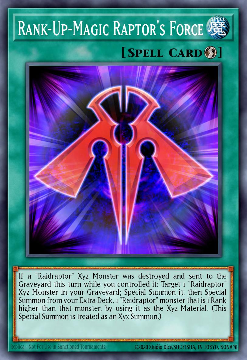 Rank-Up-Magic Raptor's Force CORE-EN057 – Clash of Rebellions